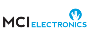 MCI Electronics logo celebrating Leonard Nimoy