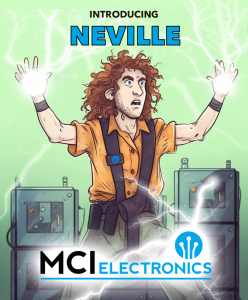 Illustration depicting "Neville"